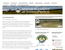 Tablet Screenshot of gettysburgbaseballfestival.com